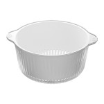 Double Layer Kitchen Colander Manufacturer - Plastic Multi-Purpose Rotating Strainer