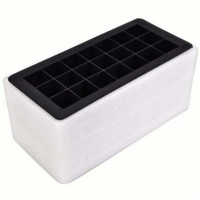 Mini Ice Cube Mold Manufacturer - 21 Cavity Small Square Clear Block Maker Machine