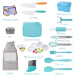 Mini Cookbook Kitchen Toy Set Factory - Real Kids Baking Utensils