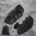Weight Lifting Grips Factory - Ergonomics Rubber Gym Palm Protection Gloves
