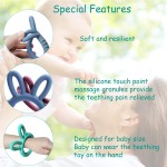 Baby Teething Toy Manufacturer - Safe Silicone Easter Teether Relief Handles