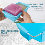 Silicone Freezer Container Factory - 1-2 Cup Rectangle Mold Soup Sauce Ice Cube Tray