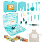 Children's Kitchen Set Factory - Plastic Kid's Apron & Knives Toy Utensils Gift