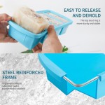 Extra-large Rectangle Silicone Freezer Container Manufacturer - 1-2 Cup Inner Tray