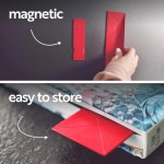 Flat Measuring Spoons Set Factory - Polygons Silicone Collapsible Kitchen Gadgets