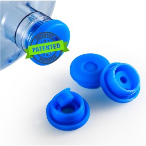 Silicone Water Jug Cap Manufacturer - Custom logo 5 Gallon Non-Spill Anti-Splash