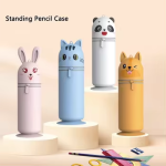 Colorful Silicone Eraser Planter Manufacturer - Custom Kids Pencil Holder Writing Aid