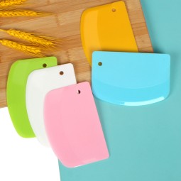 Flexible Plastic Dough Cutter Factory - Wholesale Baking Scraper Slicer Tool Set