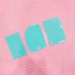 Food Grade PP Plastic Dough Scraper Manufacturer - Customizable Logo Pastry Cutter