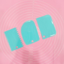 Food Grade PP Plastic Dough Scraper Manufacturer - Customizable Logo Pastry Cutter