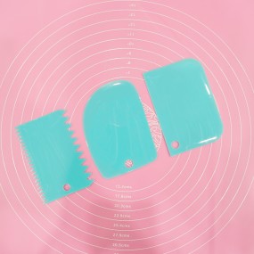 Food Grade PP Plastic Dough Scraper Manufacturer - Customizable Logo Pastry Cutter