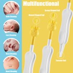 Professional Baby Nose Cleaner Factory - 2 Pack Silicone Ear Wax Remover Tool