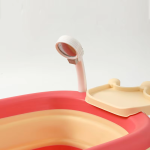Foldable Baby Bathtub Factory - 2025 Hot Sale Plastic Cute Style Shower Keep Temp