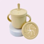 Baby Gift Set Factory - 2024 New BPA Free Silicone Feeding Set Cartoon Plate