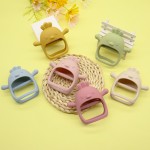 Baby Teething Toy Factory - BPA-Free Silicone Rudder Wood Ring Sensory Bracelet