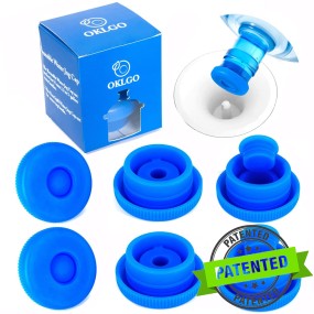 5 Gallon Silicone Water Jug Cap Factory - Reusable Non-Spill 55mm Direct Drinking