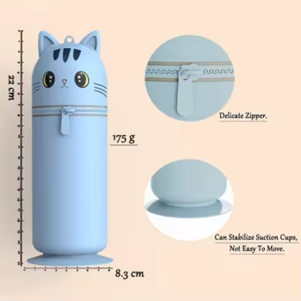 Colorful Silicone Eraser Planter Manufacturer - Custom Kids Pencil Holder Writing Aid