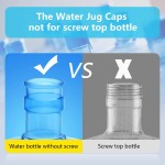 5 Gallon Silicone Water Jug Cap Factory - BPA-Free 55mm Non-Spill Replacement Lids