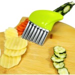 Crinkle Cutter Manufacturer - Stainless Steel Potato Vegetable Wavy Chopper Slicer
