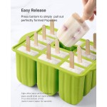 Spiral Ice Cream Popsicle Mold Manufacturer - 6 Cavity Handmade Props DIY Yogurt Bar