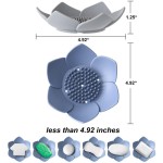 Single-Tier Silicone Soap Dish Manufacturer - Modern Self-Draining Waterfall Tray