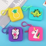 Silicone Children's Coin Purse Factory - Rectangle Zipper Closure Waterproof Gift