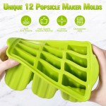 Spiral Ice Cream Popsicle Mold Manufacturer - 6 Cavity Handmade Props DIY Yogurt Bar