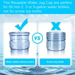 Custom Silicone Water Jug Cap Factory - Wholesale 5 Gallon Leak Proof Top Lid