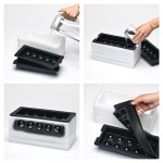 Whiskey Ice Ball Mold Factory - Plastic Silicone Cream Sphere Tray Container