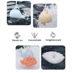 Beach Fishing Toy Set Manufacturer - Silicone Fish Toy with Rod for Kids