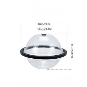 Large Ice Bath Mold Factory - 5-Pound Giant Ice Cube Tray Commercial Home