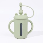 Collapsible Baby Bowl Set Manufacturer - Bear Marble Cover Suction Silicone Bowls