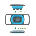 Collapsible Strainer Factory - Tomato Fruit Vegetable Silicone Plastic Sink Basket