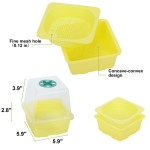 Seed Starter Tray Manufacturer - 2025 New Flexible Silicone 4 Inch Tall Reusable