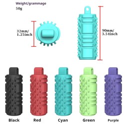 Spiky Fidget Keychain Factory - Anxiety Relief Sensory Toy for Adults Office