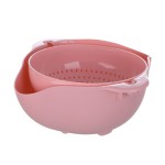 Rotating Kitchen Bowl Factory - Double-layer Plastic Eco-friendly Drain Basin