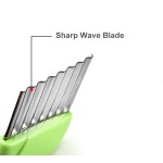 Crinkle Cutter Manufacturer - Stainless Steel Potato Vegetable Wavy Chopper Slicer