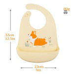 Baby Print Silicone Bib Set Factory - Custom Waterproof Low Price Wholesale