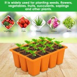 Manual Seed Starting Tray Manufacturer - Germination 4 6 12 Cell Silicone Planter