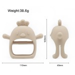 Baby Teething Toy Factory - BPA-Free Silicone Rudder Wood Ring Sensory Bracelet