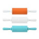 Small Baking Rolling Pin Manufacturer - Custom Kids Pattern Silicone Cookie Roller