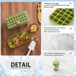 Silicone Ice Cube Tray Factory - Portable One-Touch Release 64 Grids Maker