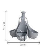 Silicone Egg Holder Manufacturer - High Temperature Resistant Boiled Food Storage