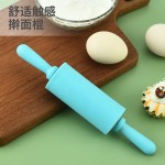 Small Baking Rolling Pin Manufacturer - Custom Kids Pattern Silicone Cookie Roller