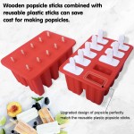 Silicone Popsicle Mold Set Manufacturer - Hot Selling Safe BPA Free 10 Pieces