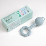 Premium Baby Teether Set Factory - 2025 BPA-Free Food Grade Silicone Custom Logo