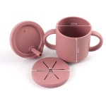 Collapsible Silicone Sippy Cup Manufacturer - Custom BPA Free Folding Slow Flow