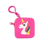 Silicone Children's Coin Purse Factory - Rectangle Zipper Closure Waterproof Gift