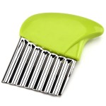 Crinkle Cutter Manufacturer - Stainless Steel Potato Vegetable Wavy Chopper Slicer