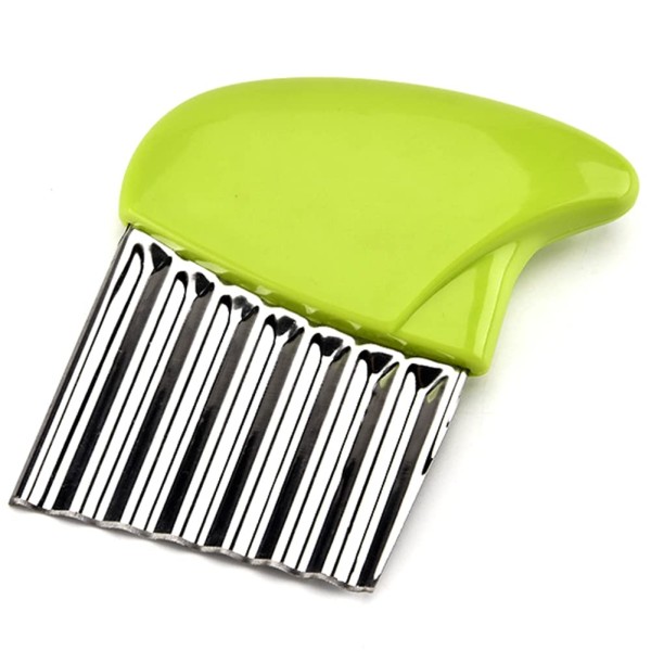 Crinkle Cutter Manufacturer - Stainless Steel Potato Vegetable Wavy Chopper Slicer